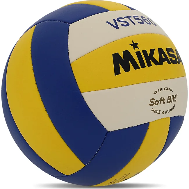 Волейбольный мяч
 MIKASA VST560 №5 PU
-белый