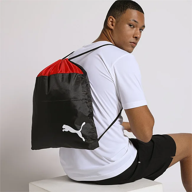 Рюкзак-мешок PUMA teamGOAL 23 Gym Sack 16L красный 38,5x44 см