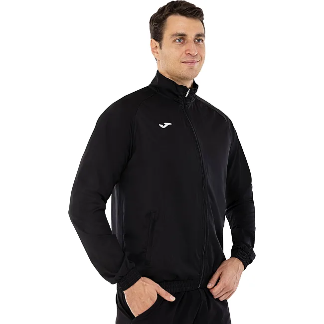 Спортивна кофта
 на блискавці JOMA

 MICROFIBRA DOHA 101579-100 (Чорний)