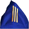 Кимоно для дзюдо Champion III Slim Fit с лицензией IJF | синее/золотые полосы | ADIDAS J-IJFB3