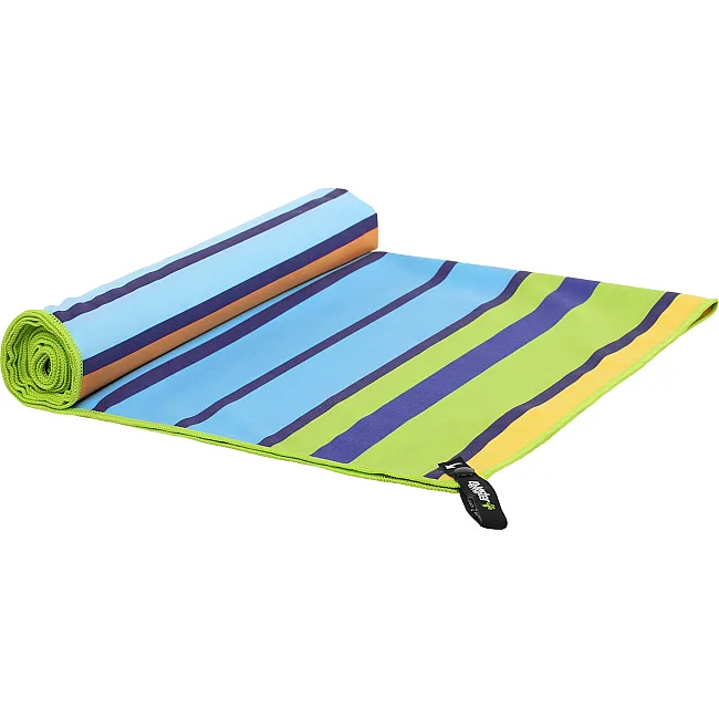 Полотенце для пляжа и бассейна из микрофибры RAINDOW BEACH TOWEL T-RST 80х160 см (Голубой-зеленый)