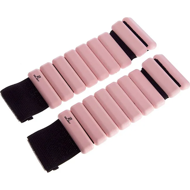 Утяжелители-браслеты для рук и ног с силиконовым покрытием ZELART
 FITNESS BRACELETS TA-3274 2x0,5кг
