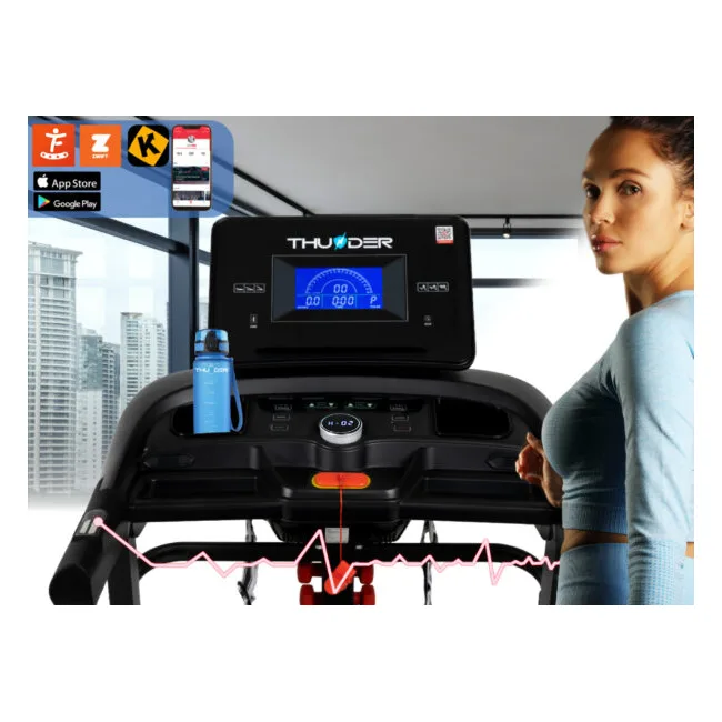 Беговая дорожка электрическая THUNDER CORE-DS-BLACK