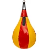Боксерская груша каплевидная набивная SPORTKO GP-3 60x35см (Синий-оранжевый)