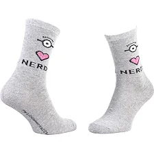 Носки MINIONS COEUR+ OEIL + NERDS женские арт 13890131-1