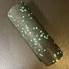 Массажный ролик (роллер) гладкий PowerPlay PP-4346 Mini EPP Foam Roller Черно/Зеленый (15x5,3см.)