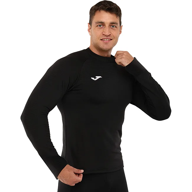 Лонгслив компрессионный спортивный JOMA

 BRAMA FLEECE 101015-100 (Черный)