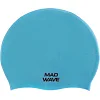 Шапочка для бассейна силиконовая для взрослых MADWAVE Light BIG M053113 (Голубой)
