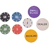 Набор для покера в металлической коробке Texas Holdem Poker set  SP-SPORT
 IG-1103240 200 фишек