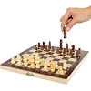 Шахматы шашки нарды 3 в 1 набор настольных игр деревянные Xinliye W7721B
 24см x 24см х 3см