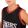 Детская баскетбольная форма
 NBA клуб Sixers 3 BA-6657 (Черный-красный)