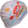 Шапочка для бассейна
 силиконовая юниорская MADWAVE
 Junior SURFER M057912 (Белый)