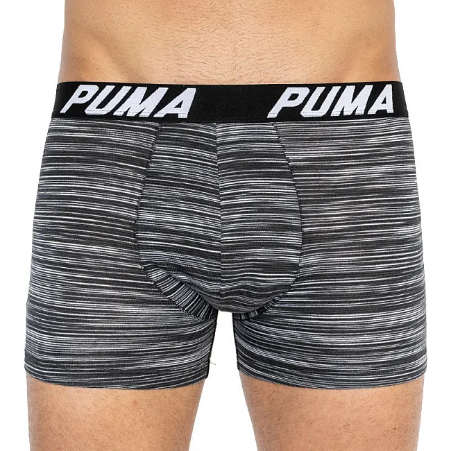 Труси-боксери PUMA SPACEDYE STRIPE BOXER 2P чоловічі