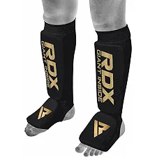 Защита голени и стопы RDX Shin Instep Foam Black/Golden