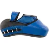 Лапа боксерская изогнутая тренировочная кожа BOXER
 2012-01 элит 23х19х4,5см 2штуки (Черный-синий)