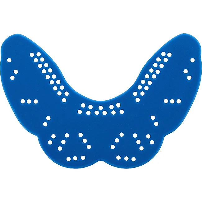 Капа перфорированная одночелюстная Perforated mouthguar в футляре SP-SPORT
 BO-7419 (Фиолетовый)