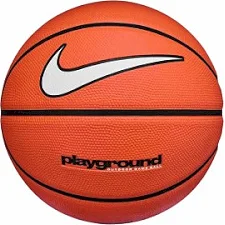 М'яч баскетбольний Nike EVERYDAY PLAYGROUND 8P DEFLATED AMBER/BLACK/WHITE size 5