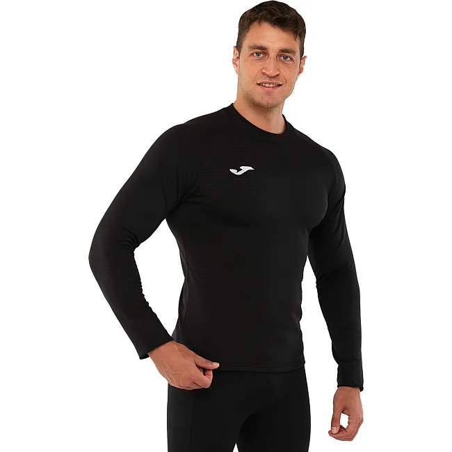 Лонгслив компрессионный спортивный JOMA

 BRAMA FLEECE 101015-100 (Черный)