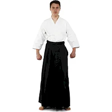 Комплект формы для айкидо Aikido Gi куртка айкидоги белая и хакама SP-SPORT CO-8873 155-190см