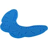 Капа перфорированная одночелюстная Perforated mouthguar в футляре SP-SPORT
 BO-7419 (Фиолетовый)
