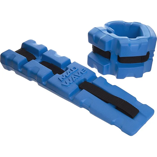 Акваманжети м'які обтяження для аквафітнесу та аквааеробіки MADWAVE
 AQUA FITNESS CUFFS M082905 2шт