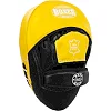 Лапа боксерская изогнутая тренировочная кожа BOXER
 2012-01 элит 23х19х4,5см 2штуки (Черный-синий)
