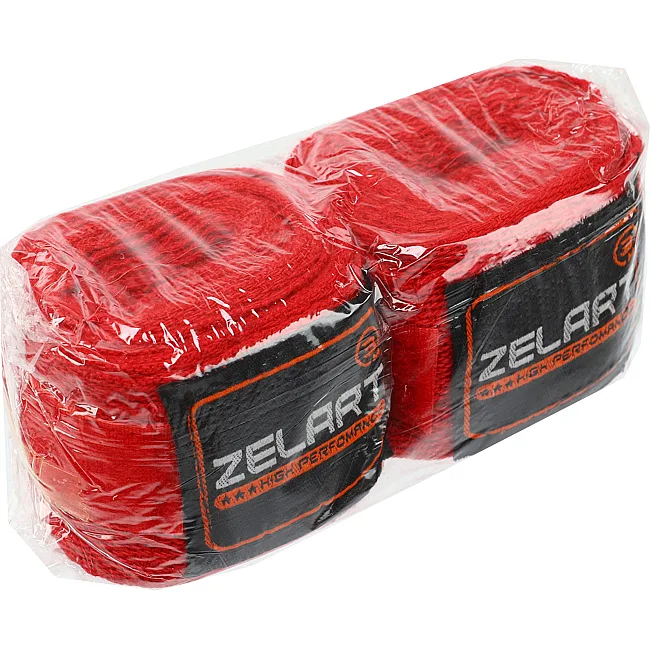 Бинты для бокса
 2штуки ZELART
 BO-3619-3 3м (Синий)