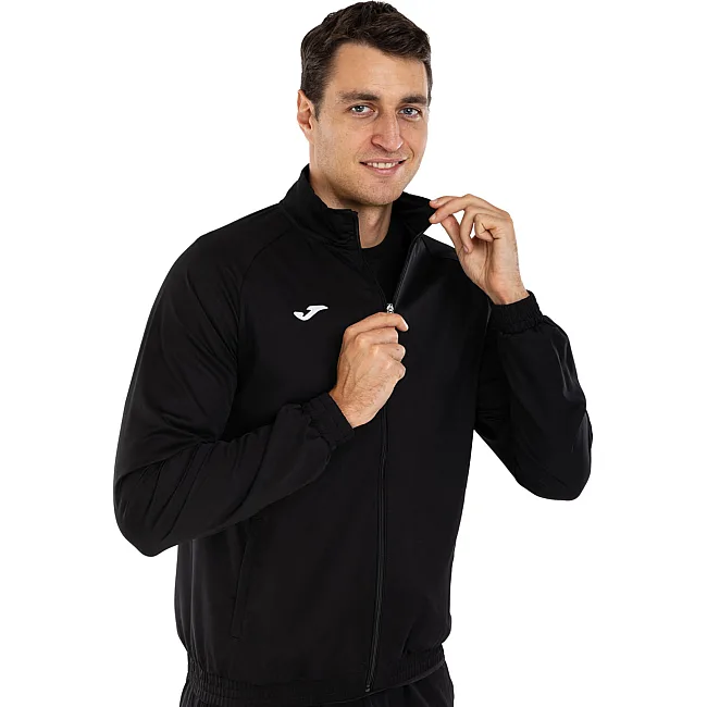 Спортивна кофта
 на блискавці JOMA

 MICROFIBRA DOHA 101579-100 (Чорний)