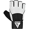 Перчатки для фитнеса RDX W3 WHITE WITH EVA PADDING