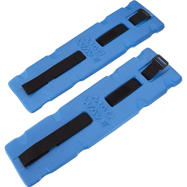 Акваманжети м'які обтяження для аквафітнесу та аквааеробіки MADWAVE
 AQUA FITNESS CUFFS M082905 2шт