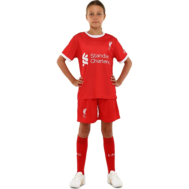 Футбольна форма дитяча із символікою клубу
 LIVERPOOL домашня 2024 SP-SPORT

 CO-7190 (Червоний)