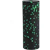 Массажный ролик (роллер) гладкий PowerPlay PP-4346 Mini EPP Foam Roller Черно/Зеленый (15x5,3см.)