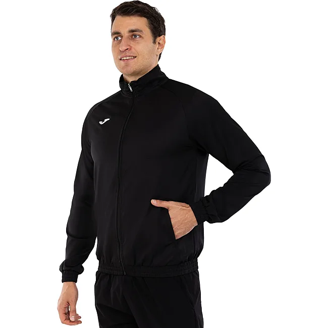 Спортивна кофта
 на блискавці JOMA

 MICROFIBRA DOHA 101579-100 (Чорний)