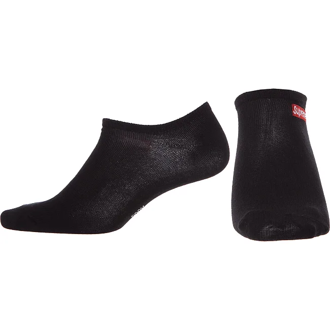 Спортивные носки мужские короткие SUP BC-3923 (Черный)