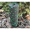 Массажный ролик (роллер) гладкий PowerPlay PP-4346 Mini EPP Foam Roller Черно/Зеленый (15x5,3см.)