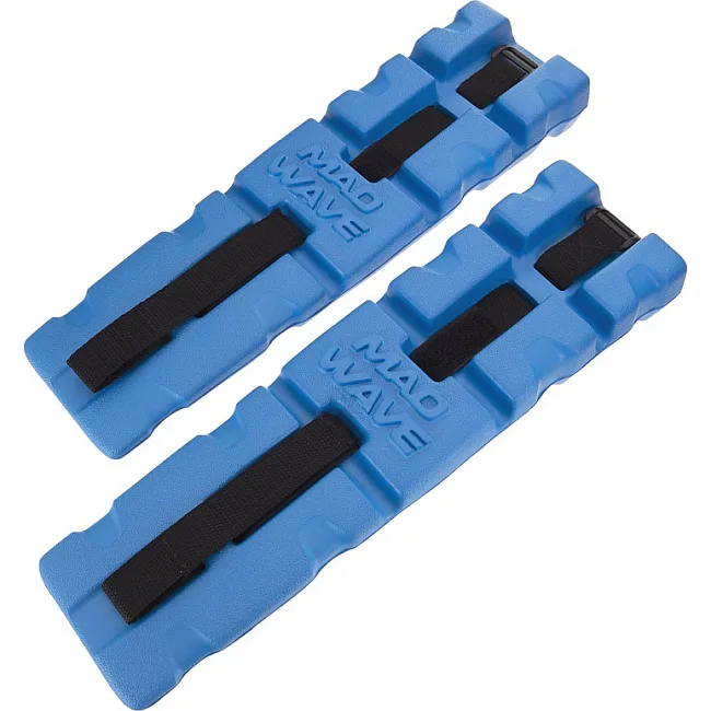 Акваманжети м'які обтяження для аквафітнесу та аквааеробіки MADWAVE
 AQUA FITNESS CUFFS M082905 2шт