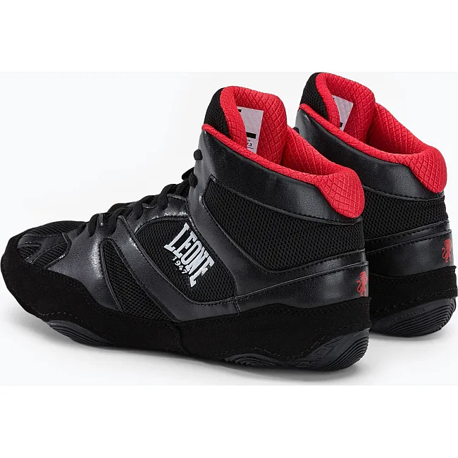 Боксерки (боксерская обувь) Leone CL130 LUCHADOR Black