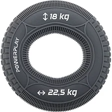 Эспандер кистевой силиконовый PowerPlay PP-4330 Loops Medium 18-22,5-36 кг. Серый