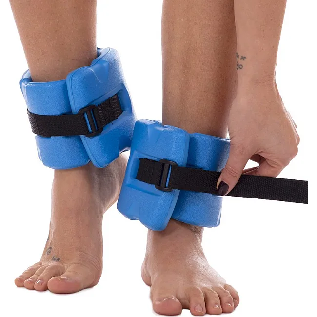 Акваманжети м'які обтяження для аквафітнесу та аквааеробіки MADWAVE
 AQUA FITNESS CUFFS M082905 2шт