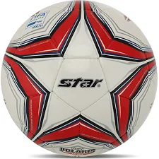 Футбольный мяч SELECTAR NEW POLARIS 1000 FIFA SB375F №5 PU (Белый-красный)