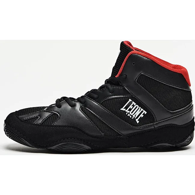 Боксерки (боксерская обувь) Leone CL130 LUCHADOR Black