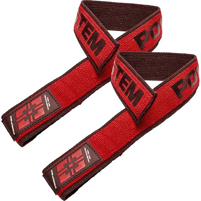 Ламки для тяги POWER SYSTEM PS-3401 Lifting Straps Duplex Black/Red