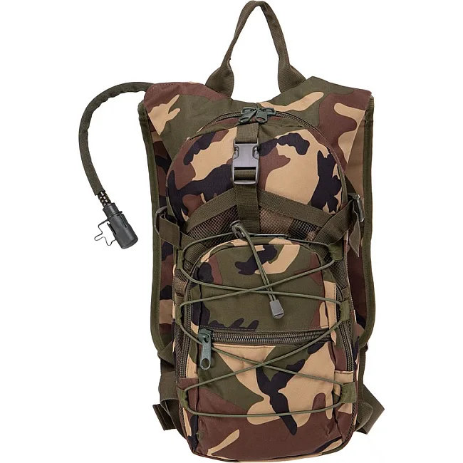 Рюкзак с гидратором KMS SP-SPORT
 MS-019 8л 45х25х7см (Камуфляж Woodland)