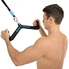 Рукоятка для тяги со средним хватом Mide Grip нескользящее покрытие LiveUp LP8327 56см