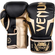 Боксерські рукавиці Venum Elite Black Gold