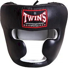 Боксерский шлем TWINS HGL3 Black