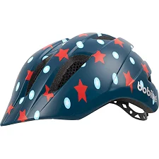 Детский шлем велосипедный BOBIKE Plus / Navy Stars (52-56см)