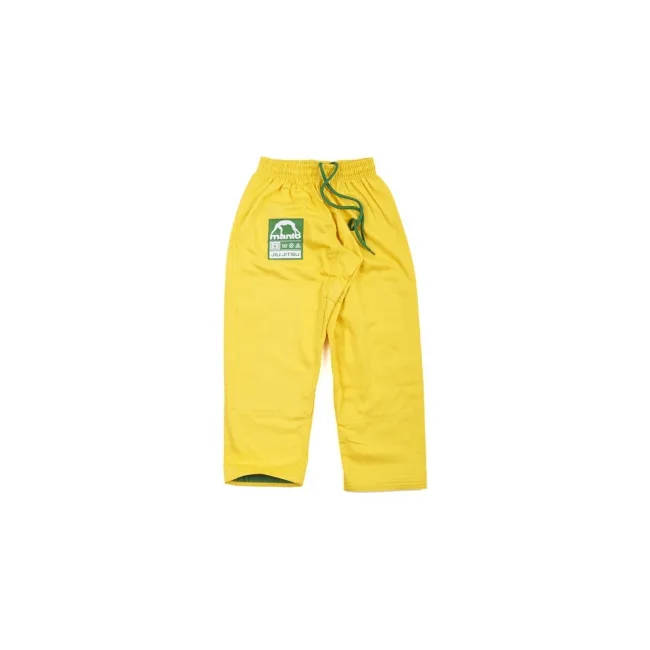 Детское кимоно джиу джитсу MANTO Junior 2.0 Youth BJJ Gi Yellow