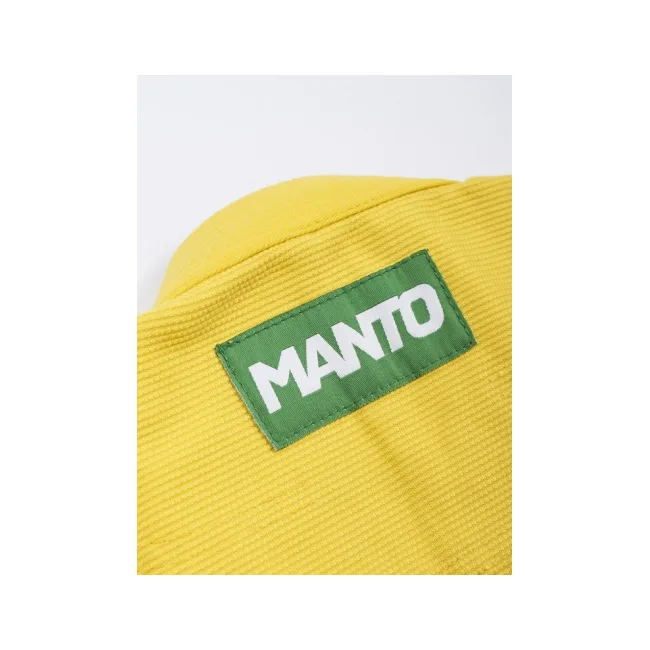 Детское кимоно джиу джитсу MANTO Junior 2.0 Youth BJJ Gi Yellow
