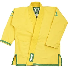 Детское кимоно джиу джитсу MANTO Junior 2.0 Youth BJJ Gi Yellow